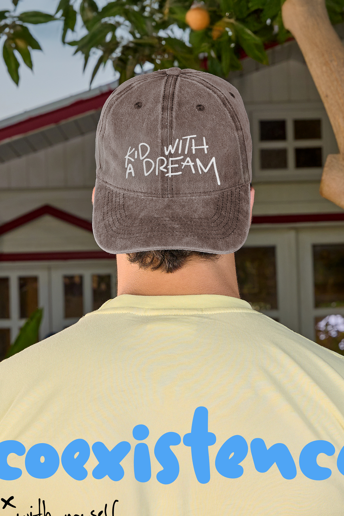 Kid With A Dream Acid Brown Cap