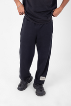 [unisex] Patched Straight Leg Sweatpants
