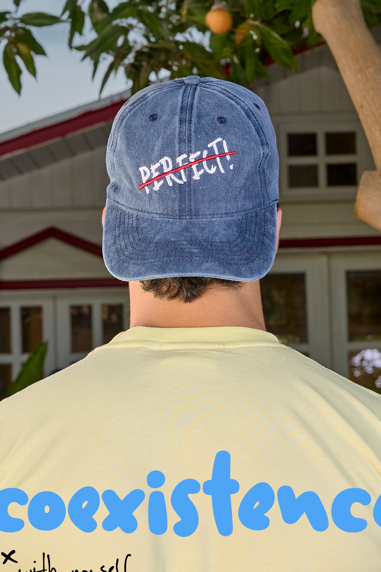 Not Perfect Acid Blue Cap