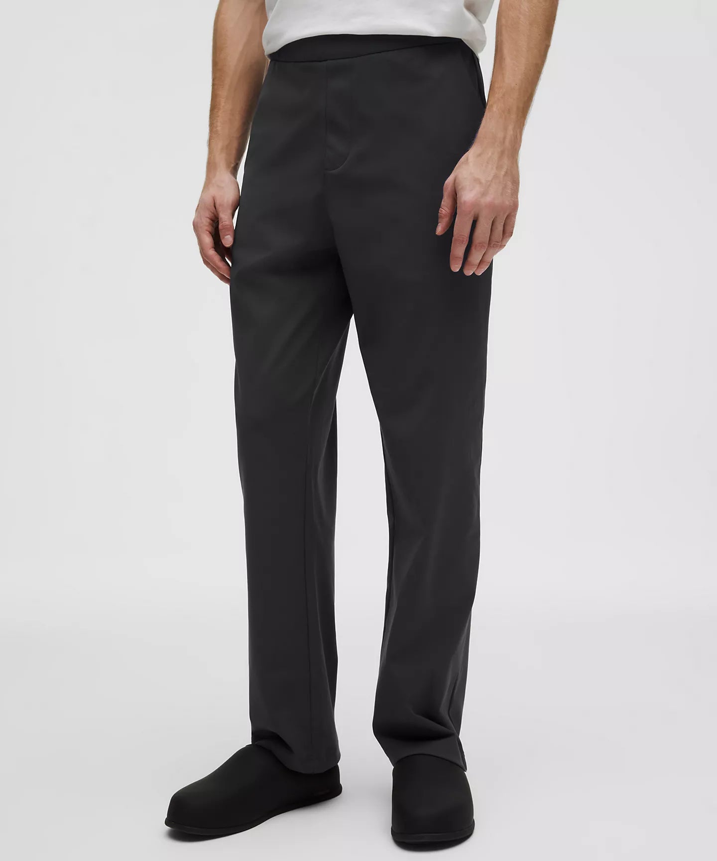 Men's Charcoal Grey Daydrift Pleated Pants