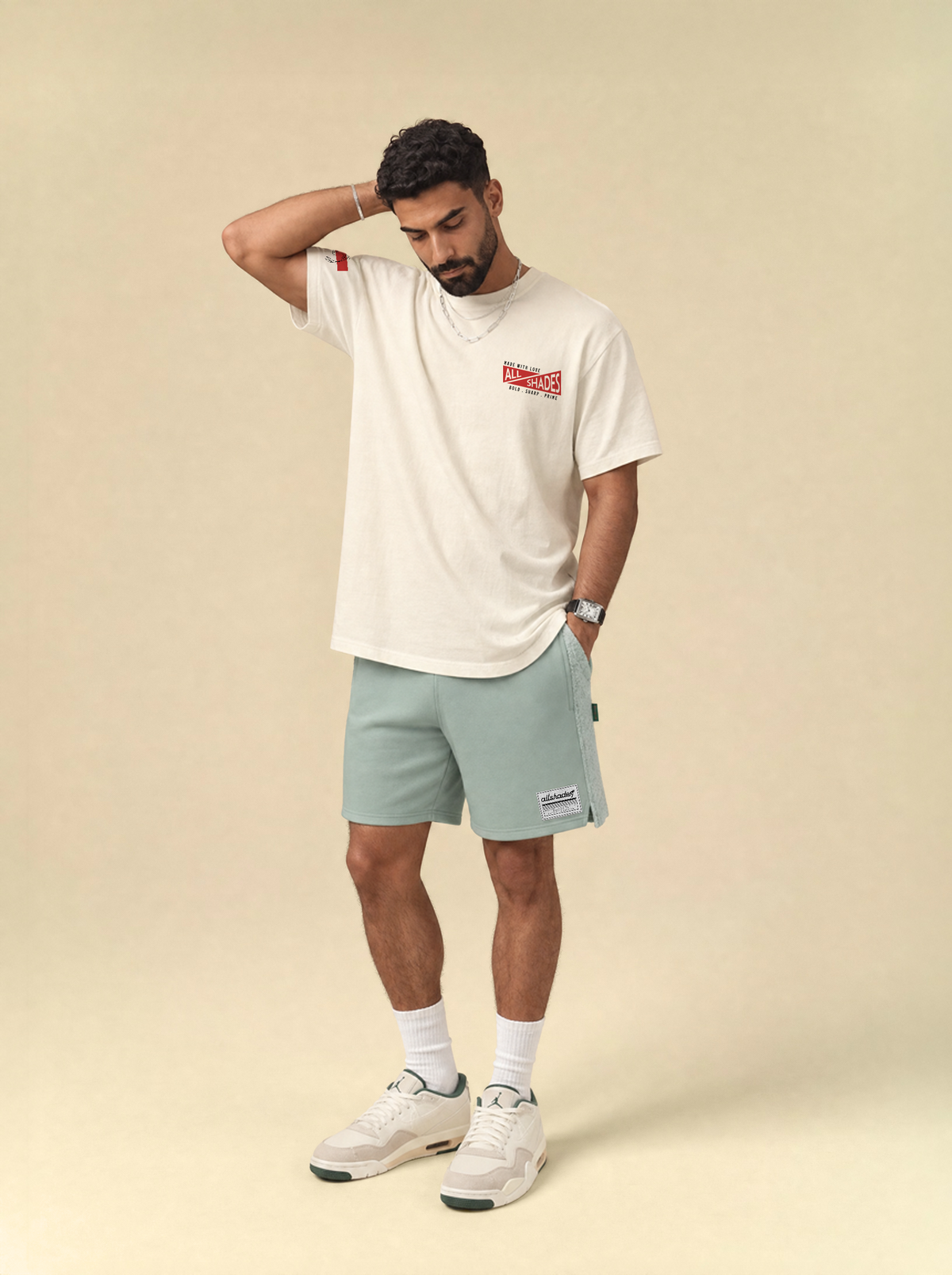 [men] Ripples & Fins Tee