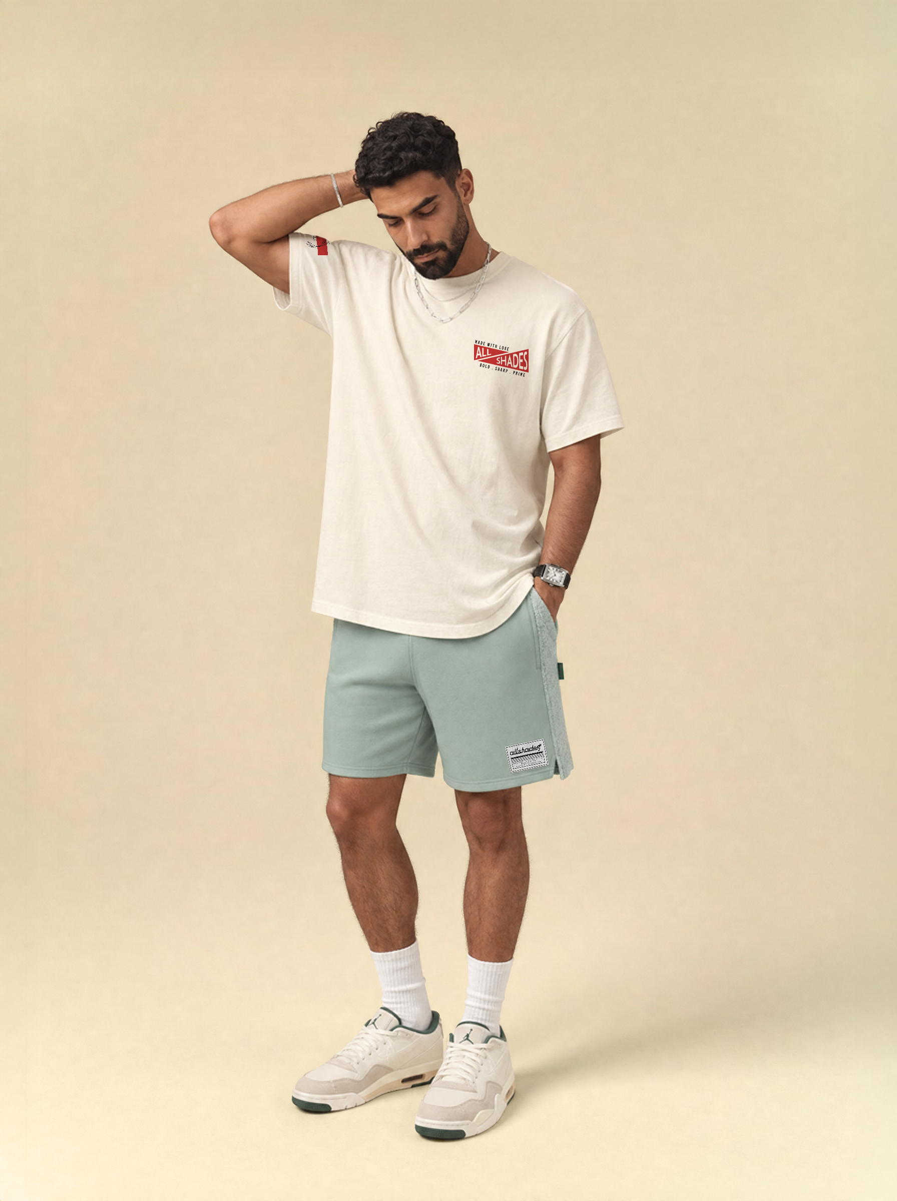[men] Ripples & Fins Tee