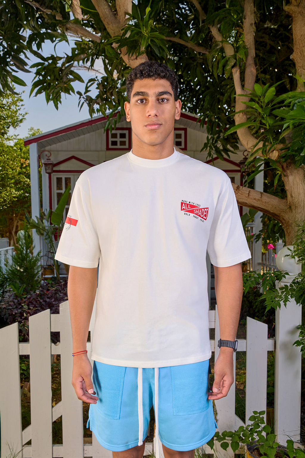 [men] Ripples & Fins Tee