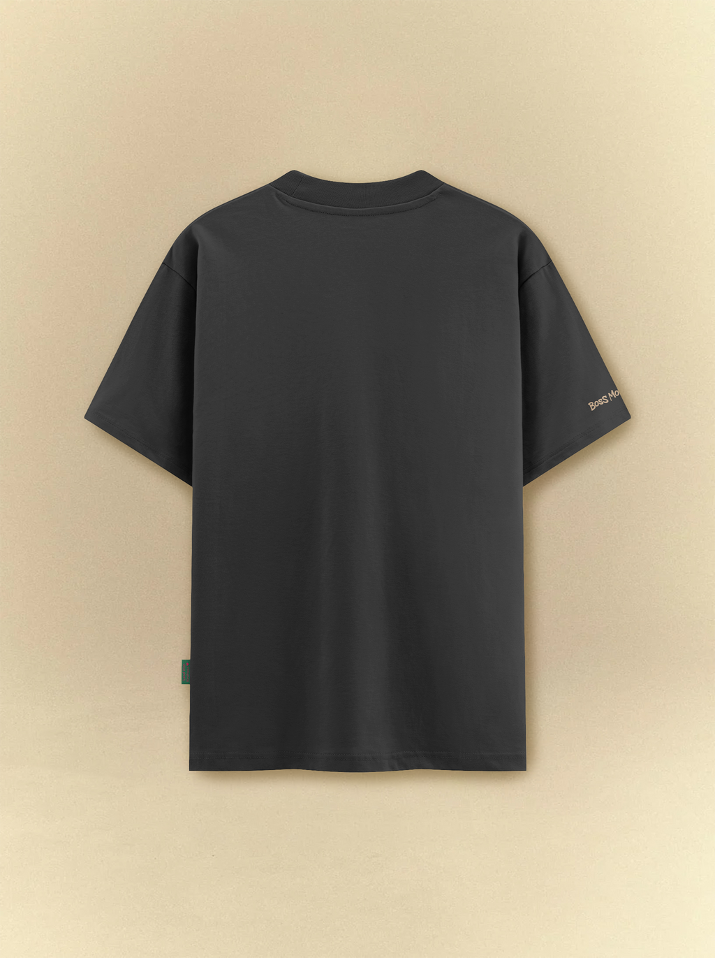 [unisex] Black Basic Tee