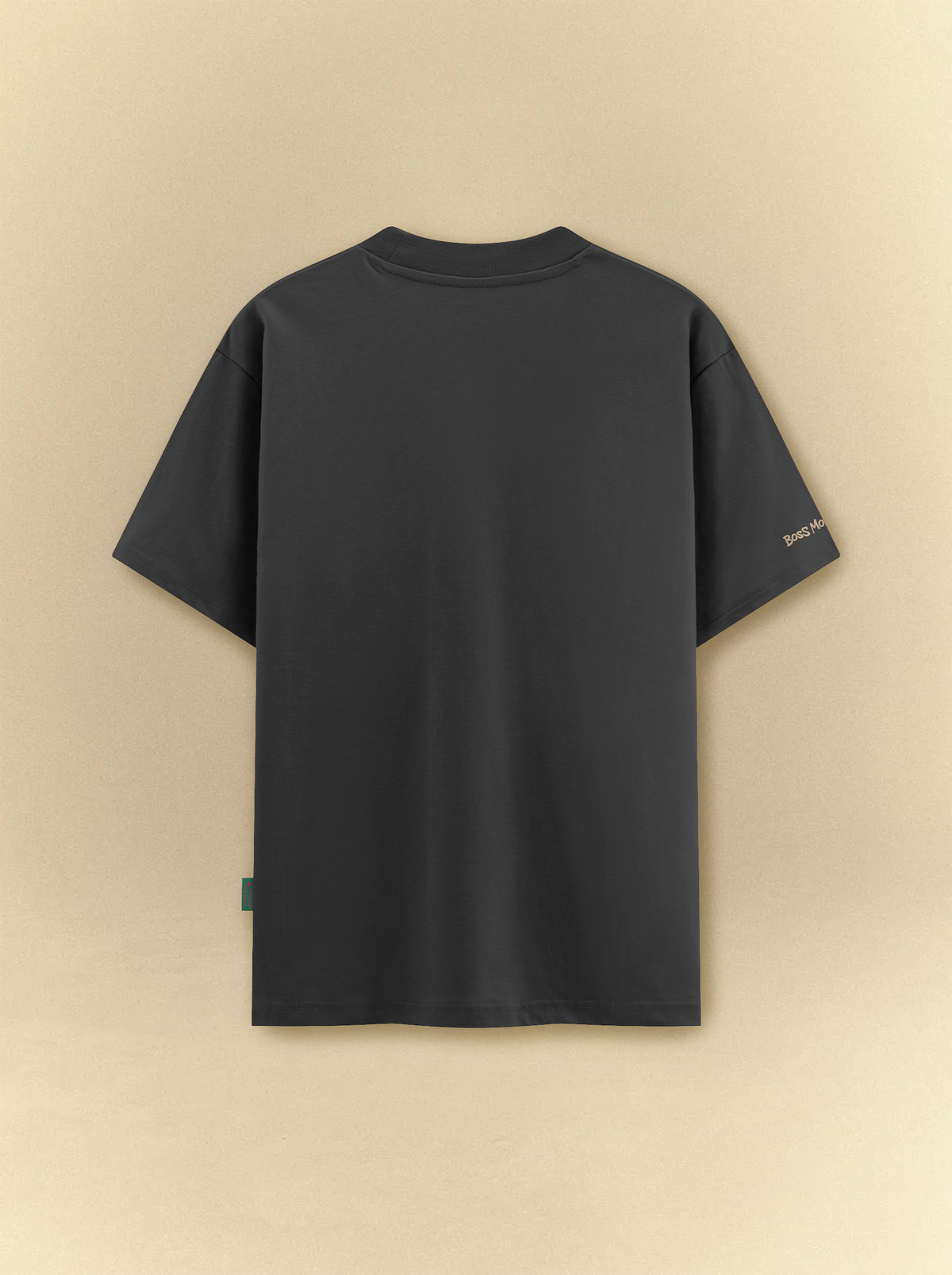 [unisex] Black Basic Tee