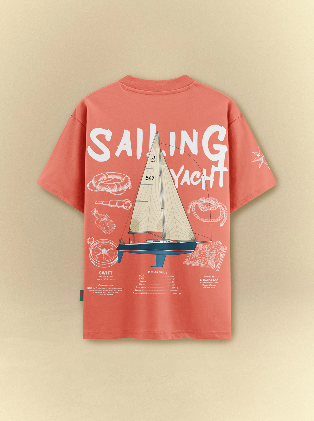[unisex] Sailing Yacht Tee