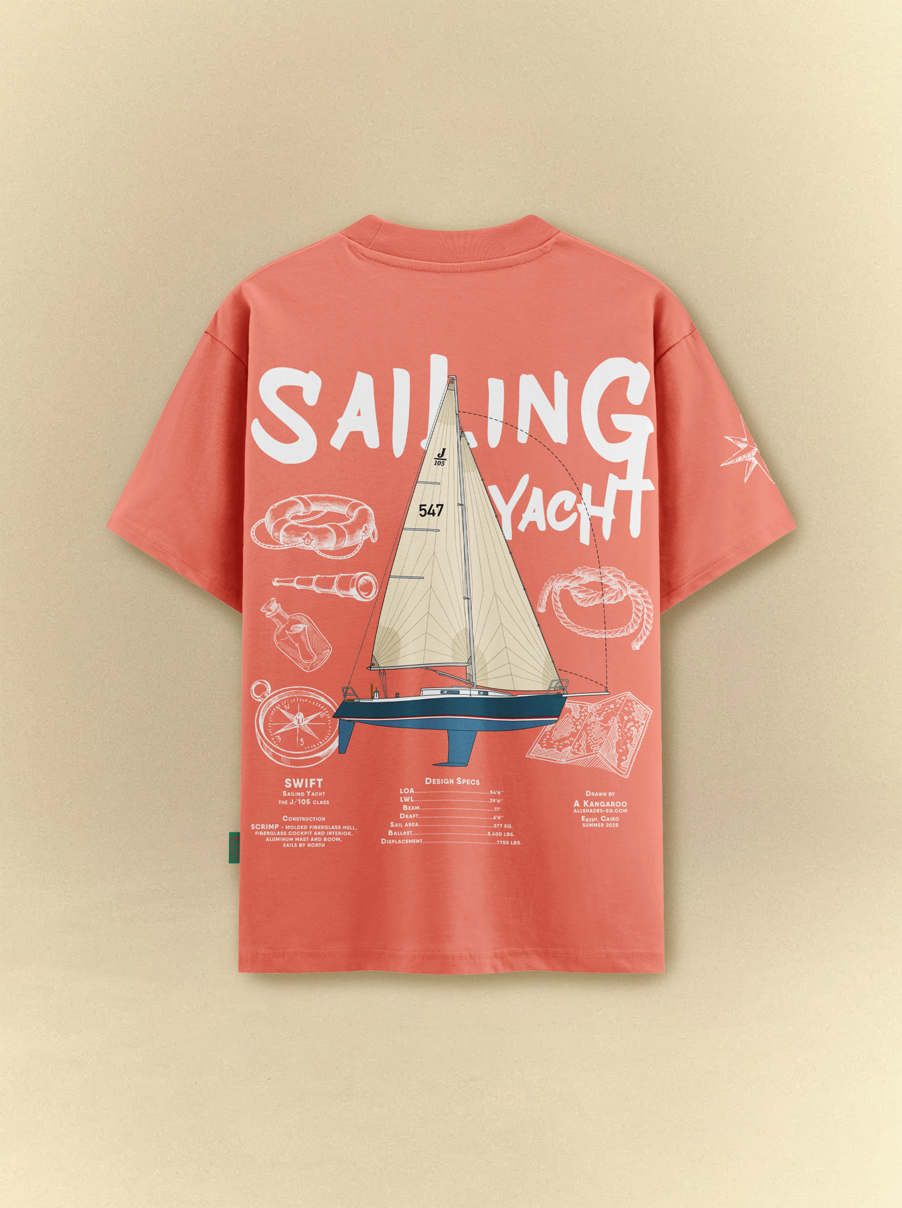 [unisex] Sailing Yacht Tee