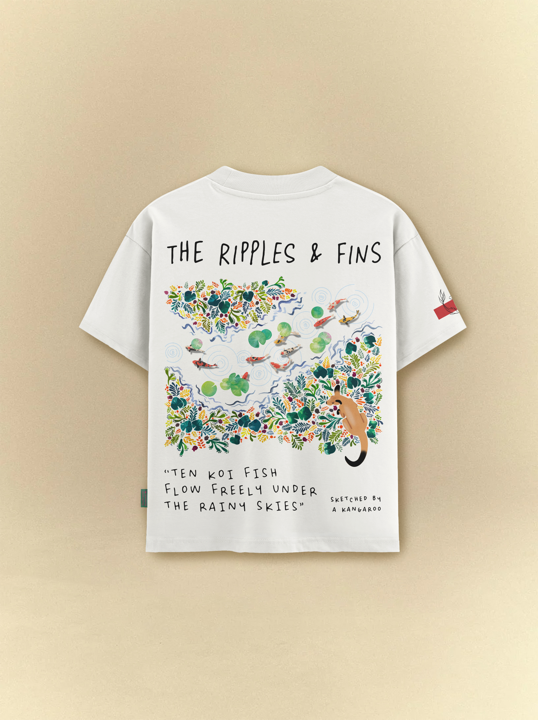 [unisex] Kid's Ripples & Fins Tee