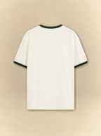 [unisex] Off-White x Deep Green Ringer Tee