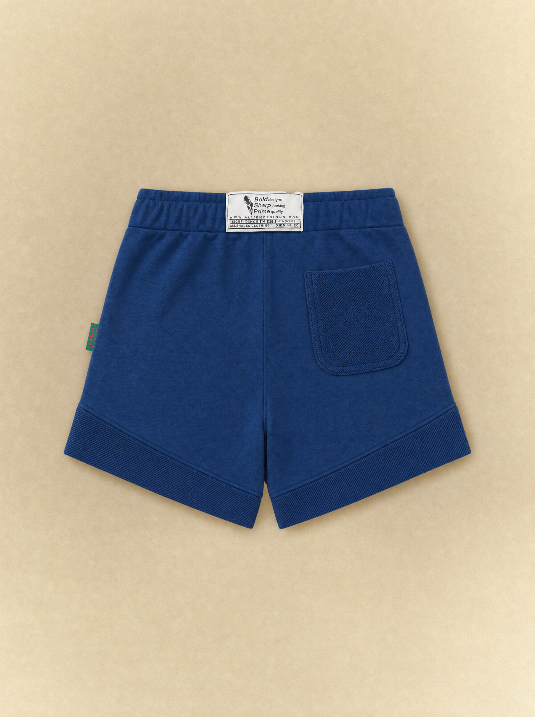 [unisex] Kid's Front Textured Sweat Shorts