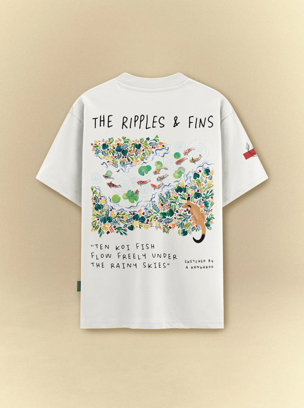 [unisex] Ripples & Fins Tee