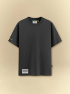 [unisex] Black Basic Tee