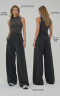 Women's Black Daydrift Pleated Pants