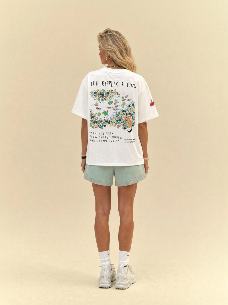 Ripples & Fins Tee