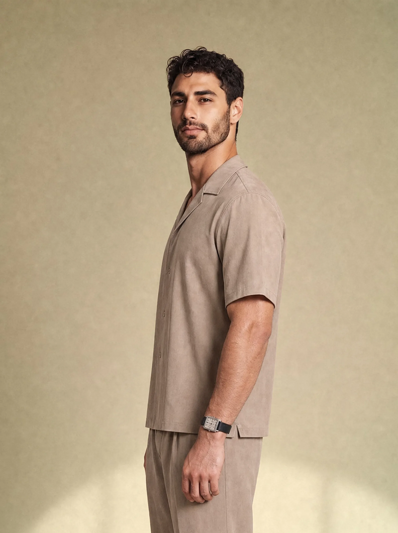 Brushed Linen Shirt