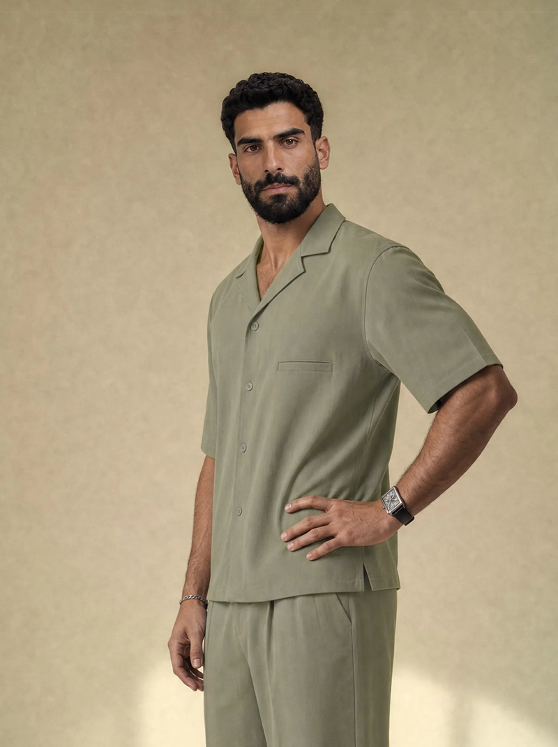 Brushed Linen Shirt