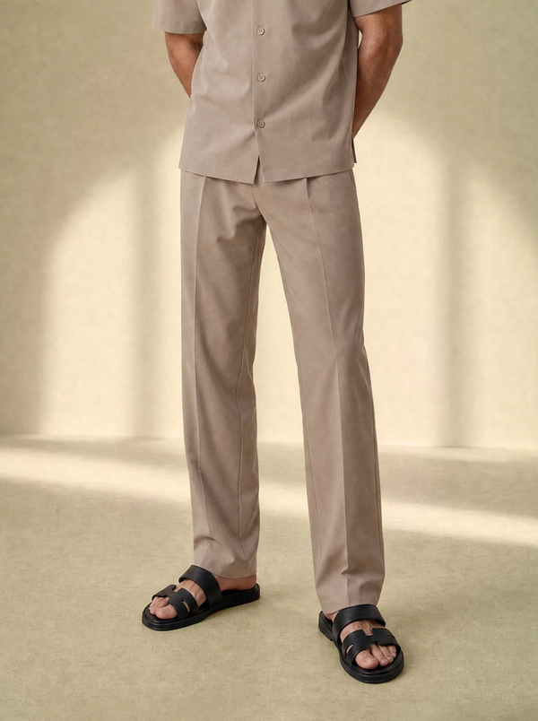 [men] Brushed Linen Tailor Pants