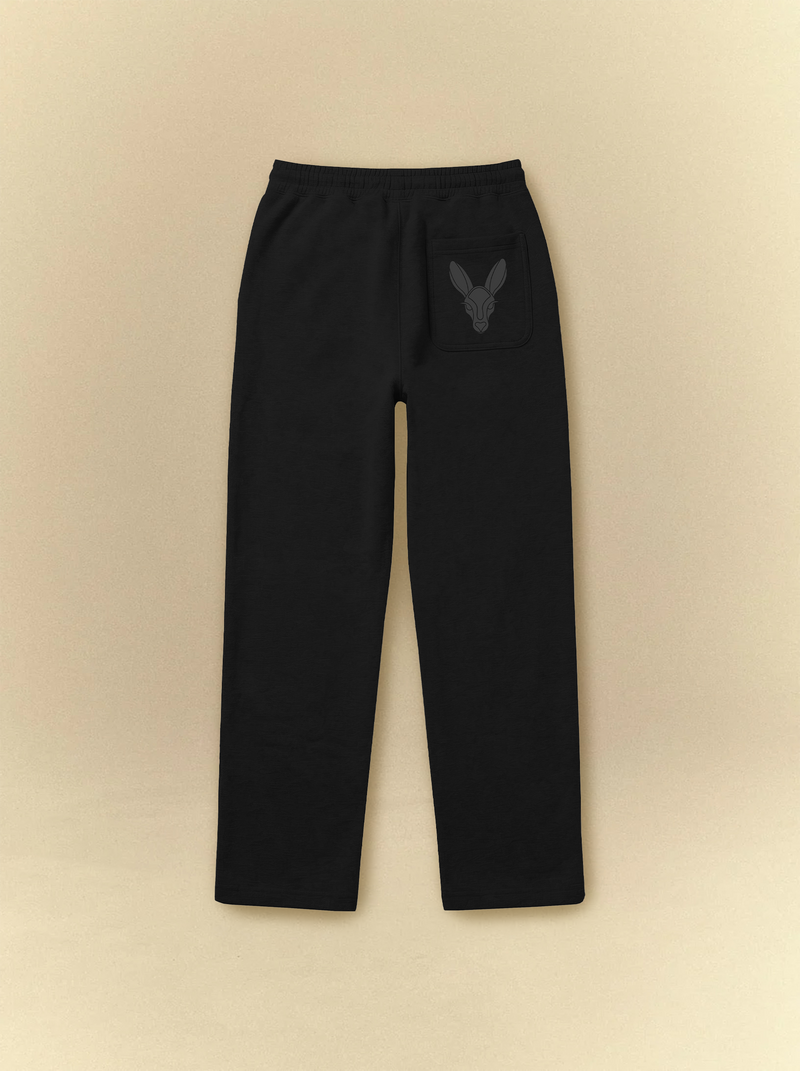 Black Patched Sweatpants V1.0
