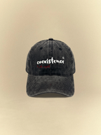 [unisex] Coexistence with myself Acid Black Cap