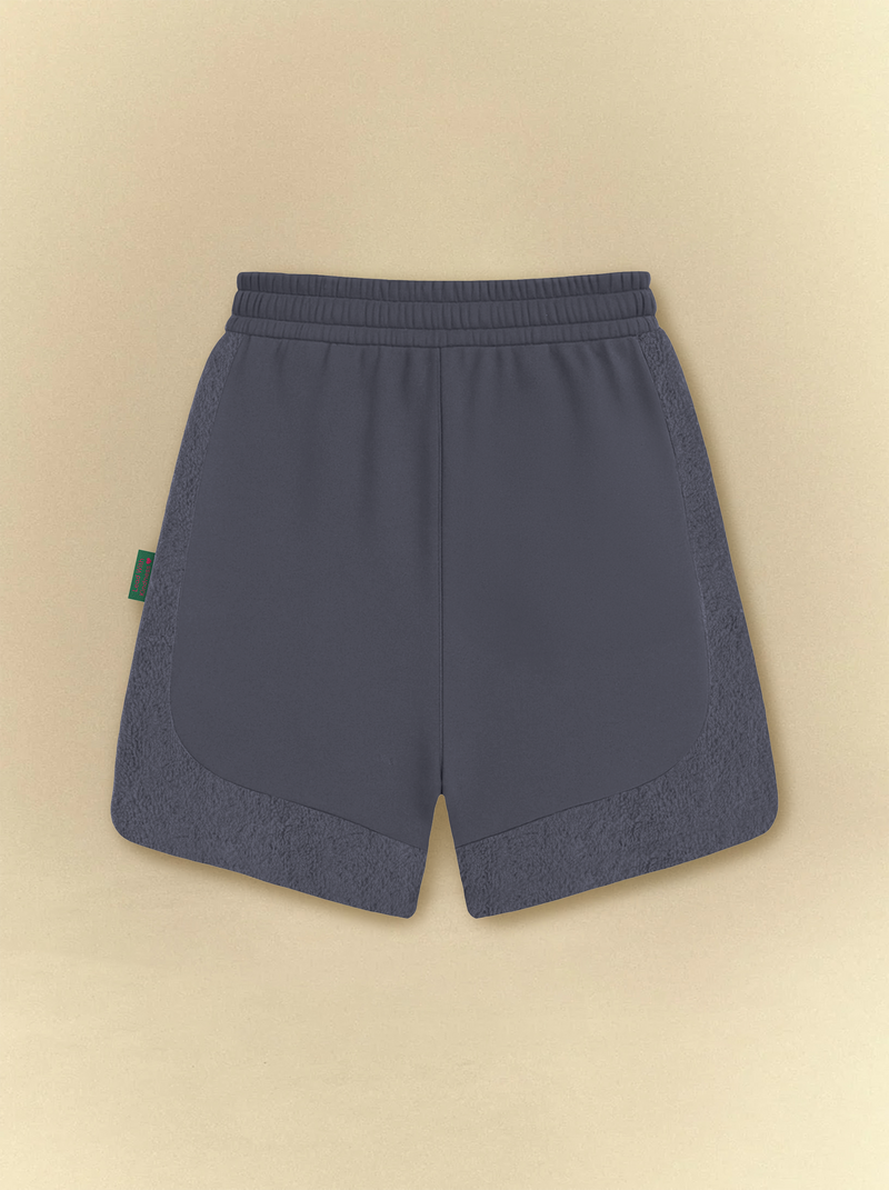 Deep Navy Dolphin Hem Sweat Shorts