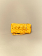 [unisex] Gold Rush Crochet Clutch