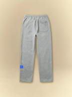 [unisex] Heather Gray Ankle Zip Straight Leg Sweatpants