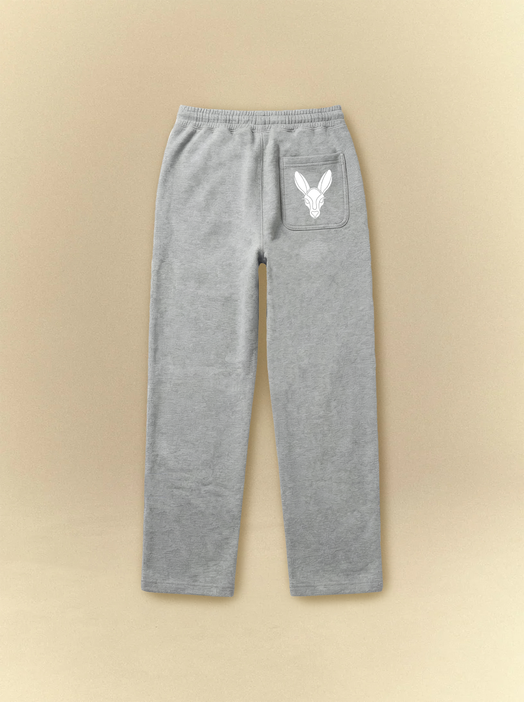 [unisex] Heather Gray Patched Sweatpants V2.0