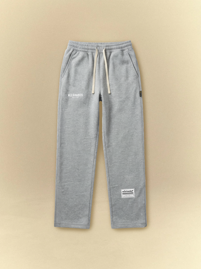 Heather Gray Patched Sweatpants V2.0