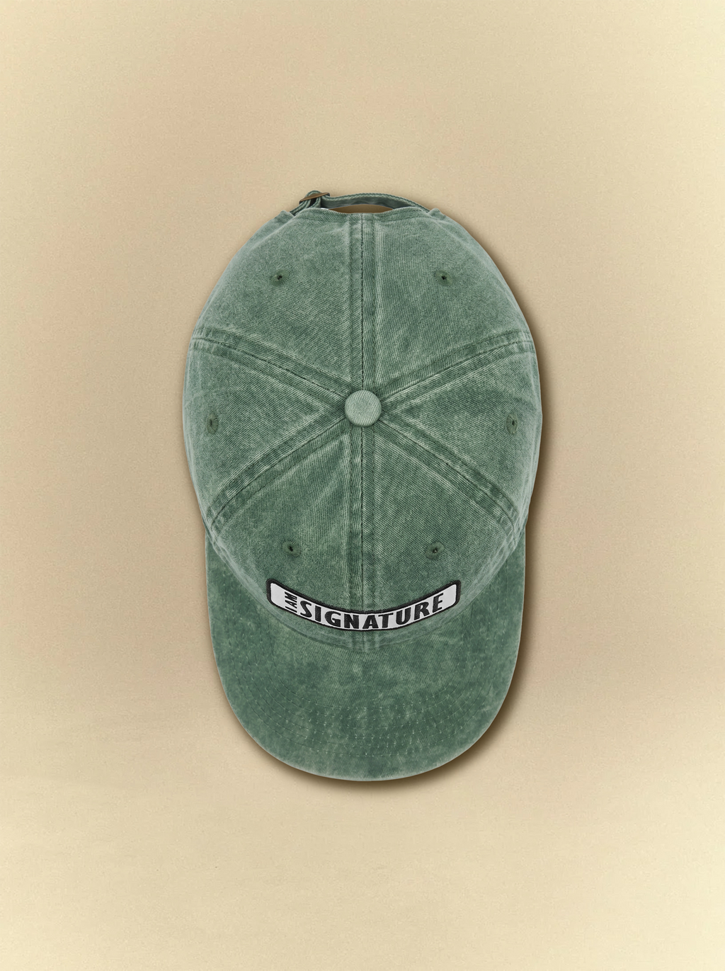 [unisex] I AM SIGNATURE Acid Green Cap