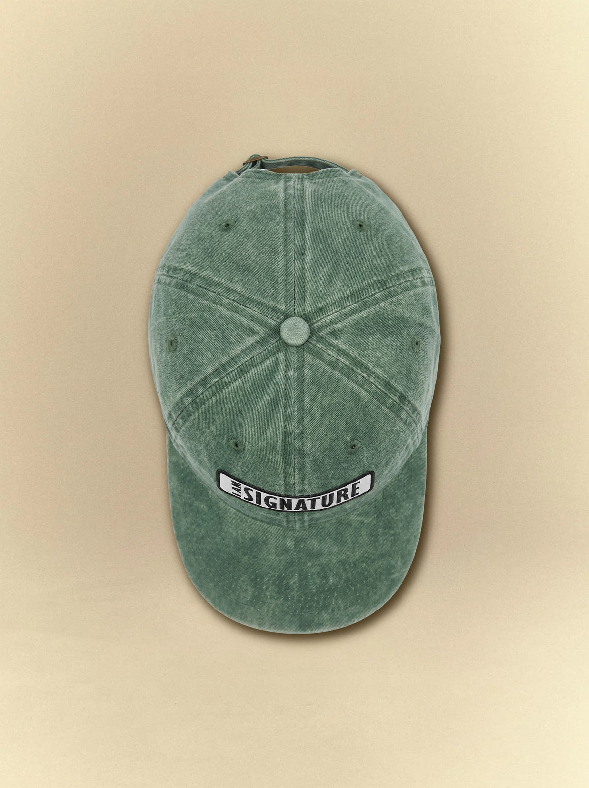 [unisex] I AM SIGNATURE Acid Green Cap