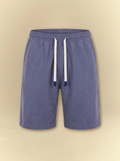 Brushed Linen Tailored Shorts
