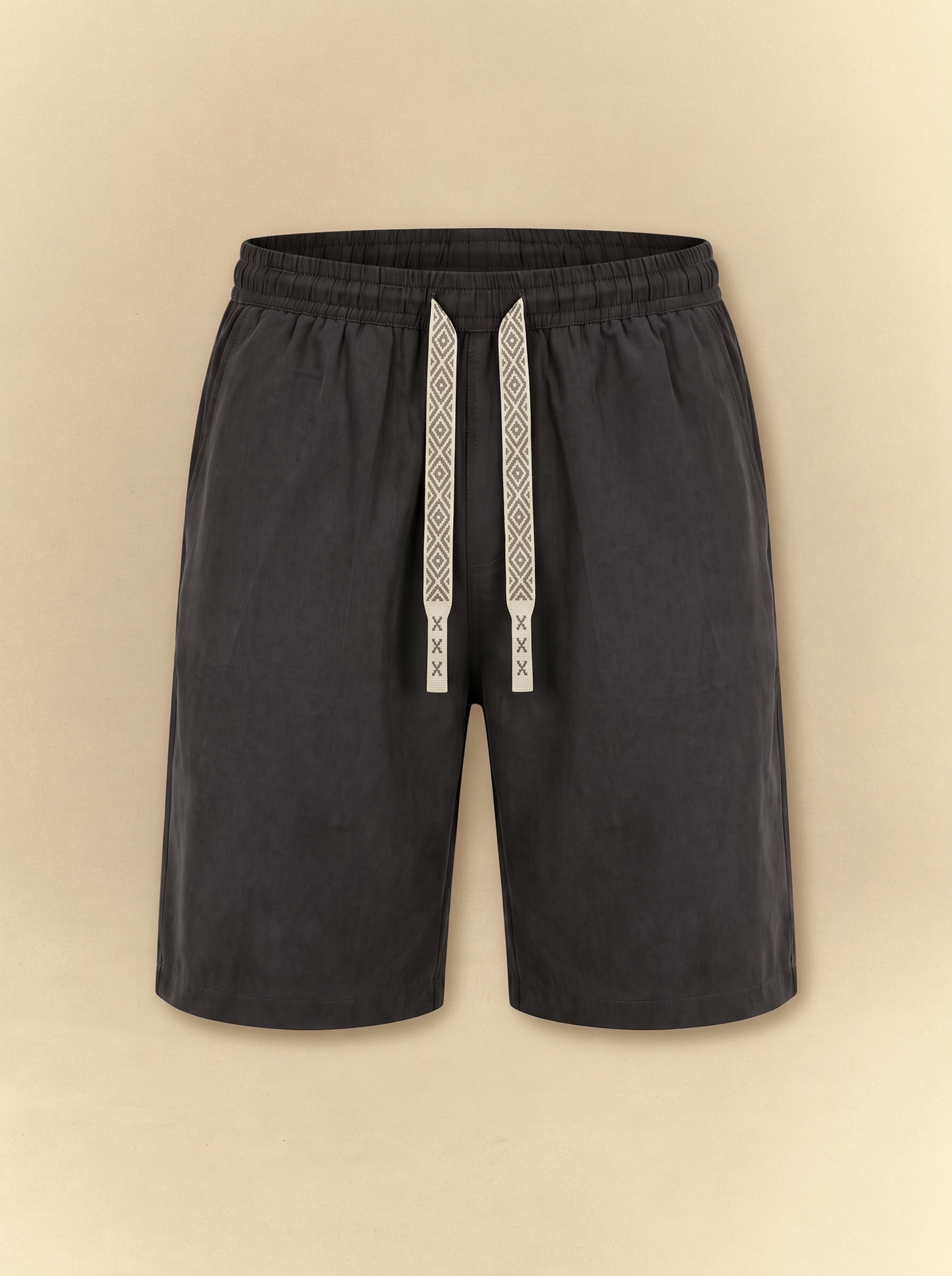 [unisex] Brushed Linen Tailored Shorts