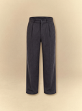 Brushed Linen Tailor Pants