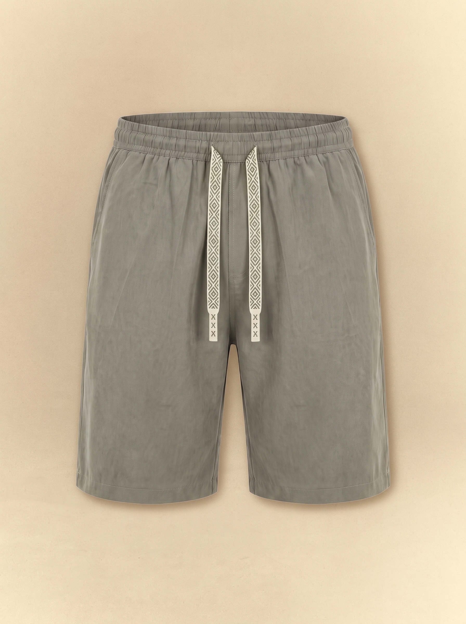 [unisex] Brushed Linen Tailored Shorts