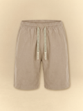Brushed Linen Tailored Shorts