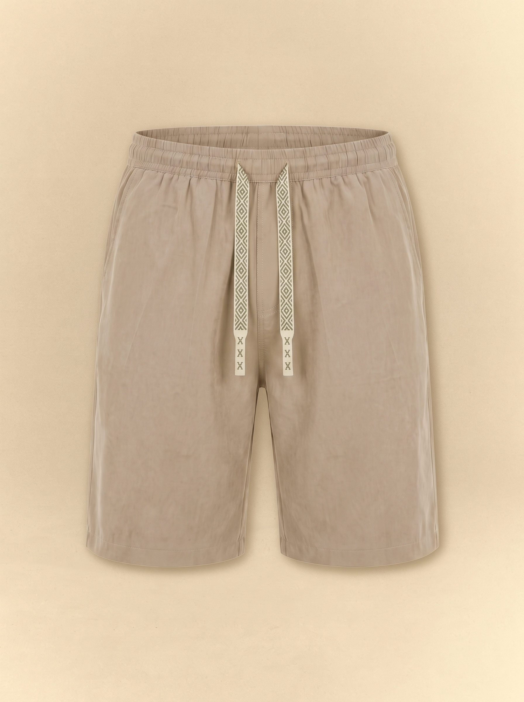 [unisex] Brushed Linen Tailored Shorts