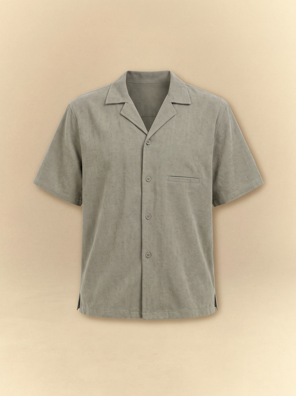 [unisex] Shirt front - Sage Olive set