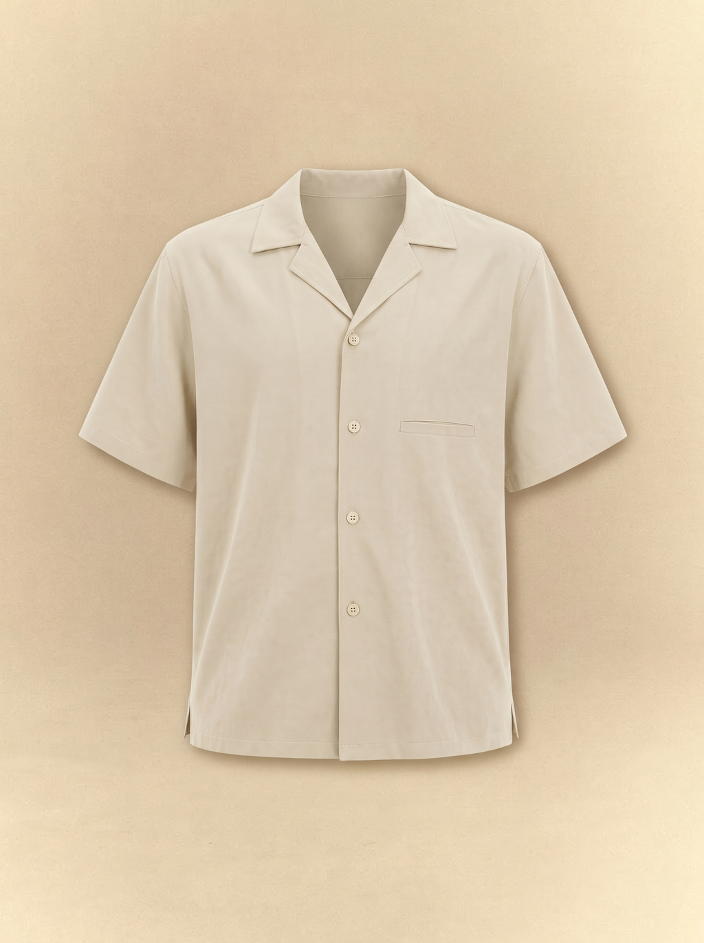 [unisex] Brushed Linen Shirt