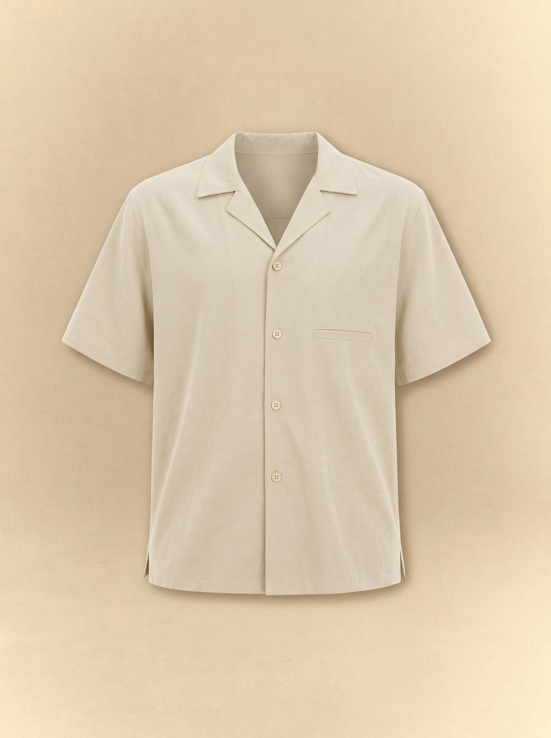 [unisex] Shirt front - Ivory set