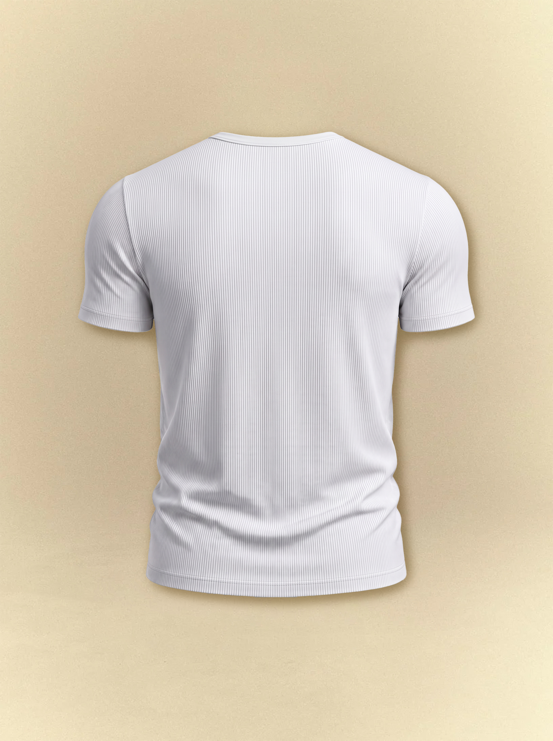 [unisex] Wide Plain Placket Henley