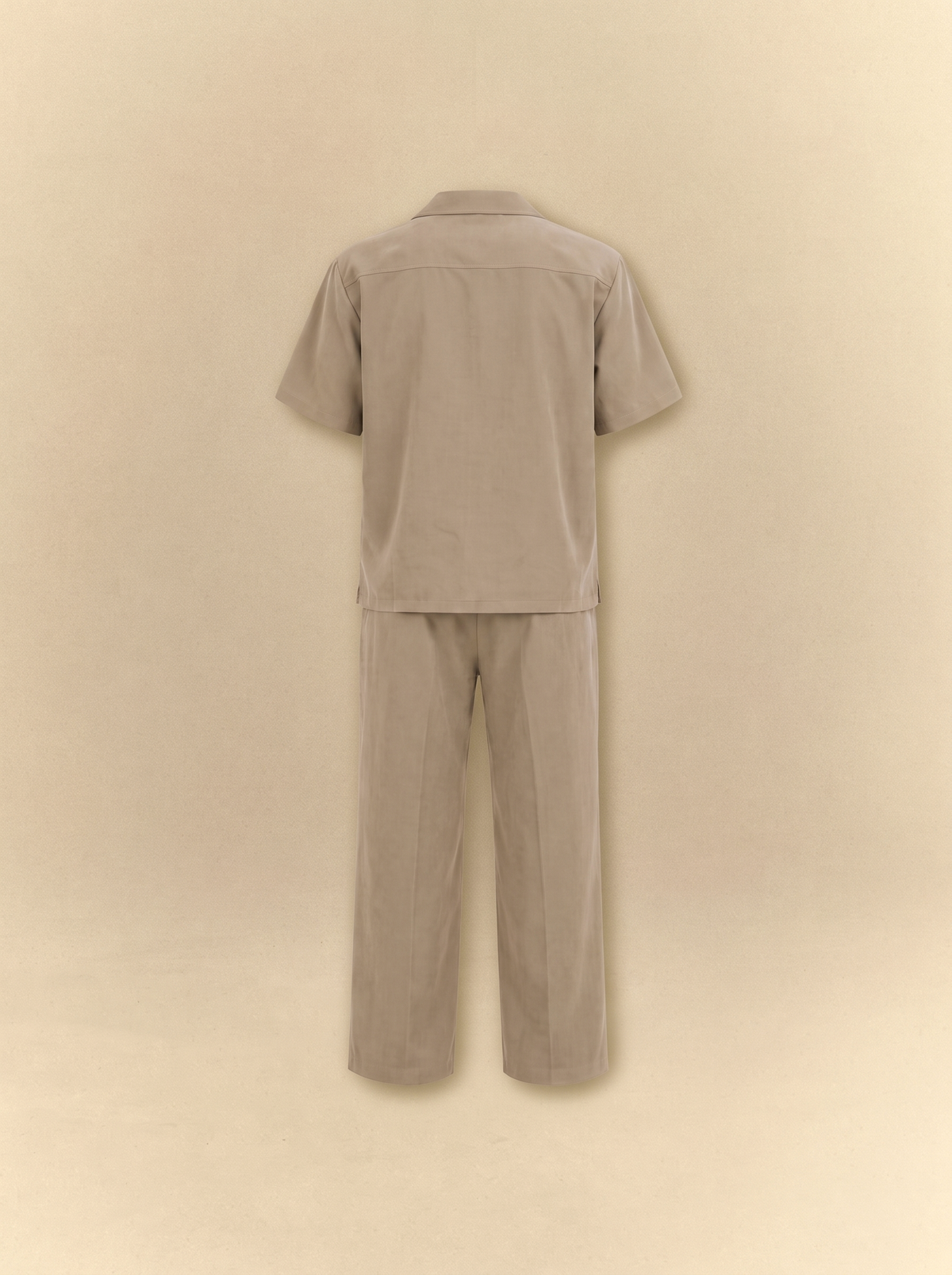 [unisex] Brushed Linen Shirt + Pants Set