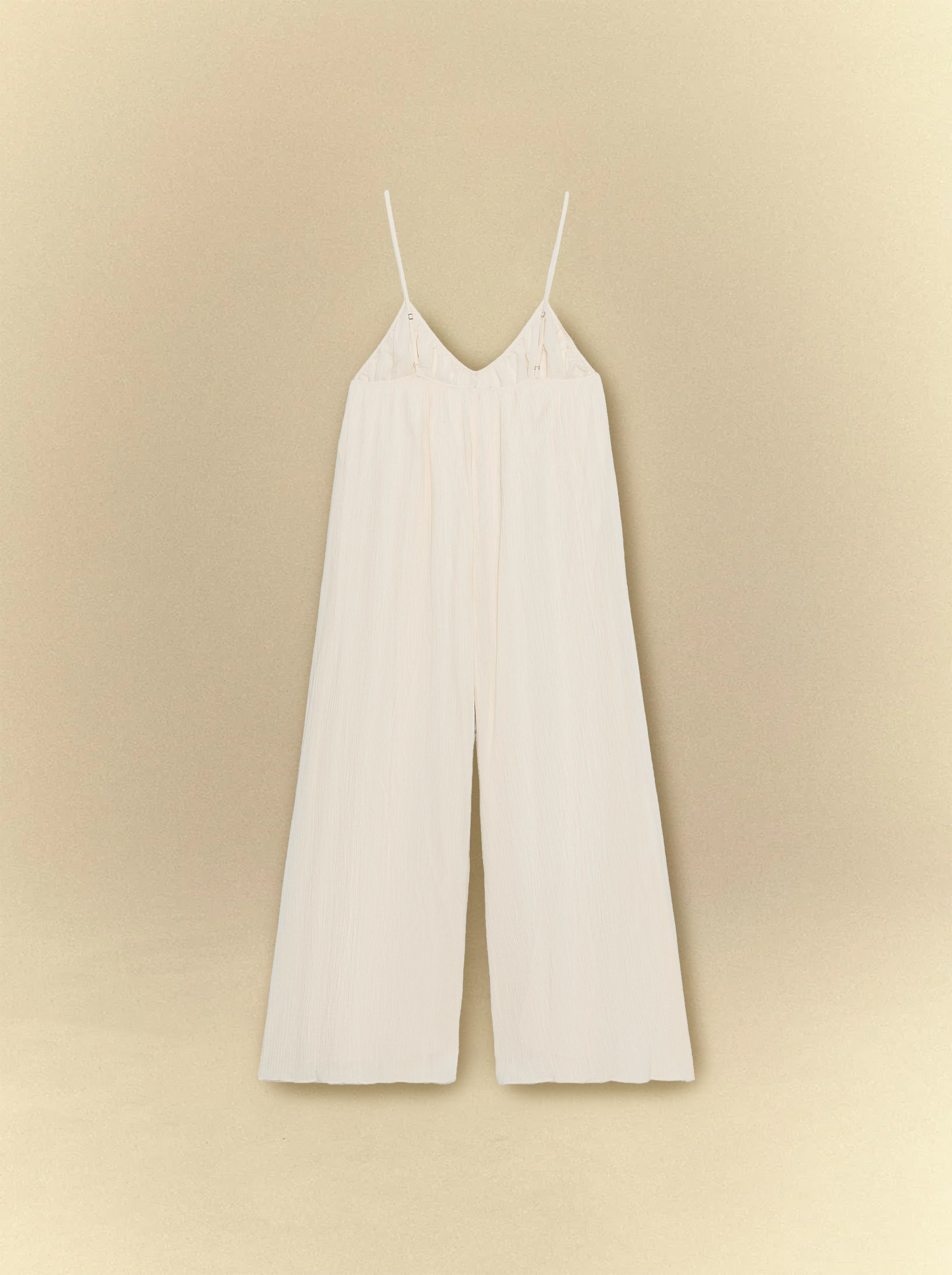 [unisex] Textured Strappy Jumpsuit