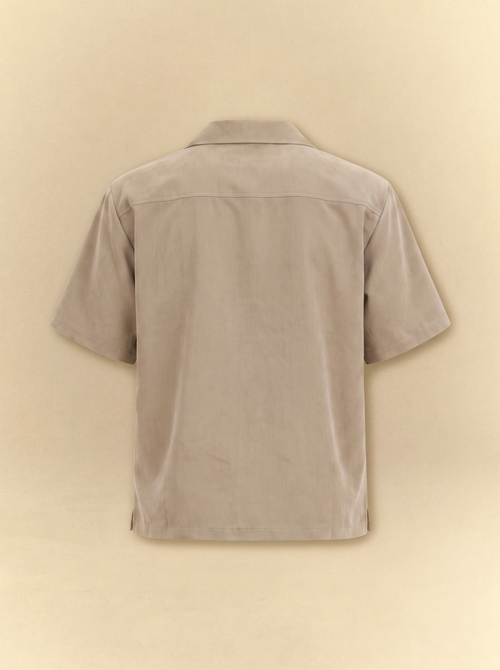 [unisex] Brushed Linen Shirt