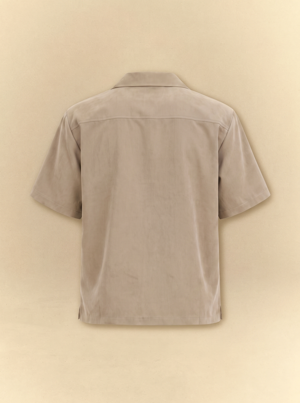 [unisex] Brushed Linen Shirt