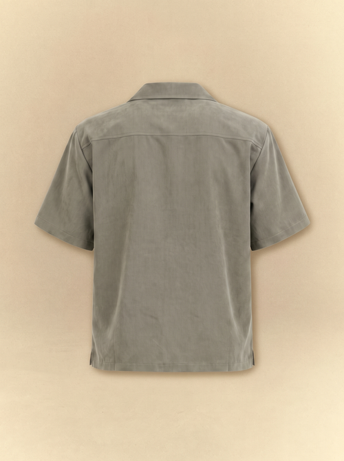 [unisex] Brushed Linen Shirt