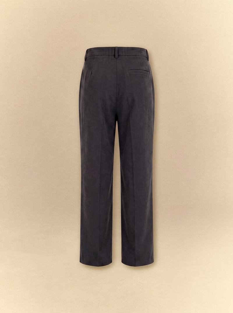 Brushed Linen Tailor Pants