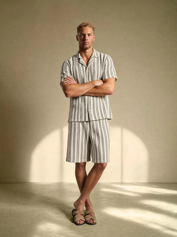 [men] The Jacquard Knitted Co-ord Set