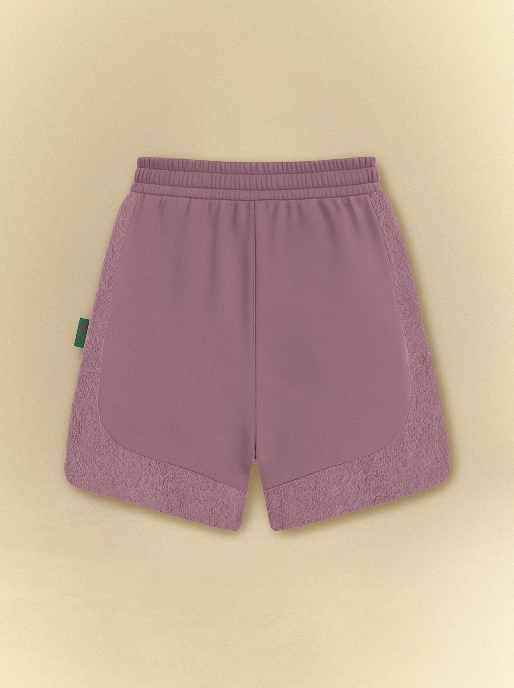 [unisex] Light Violet Dolphin Hem Sweat Shorts