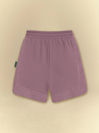 [unisex] Light Violet Dolphin Hem Sweat Shorts