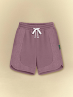 [unisex] Light Violet Dolphin Hem Sweat Shorts